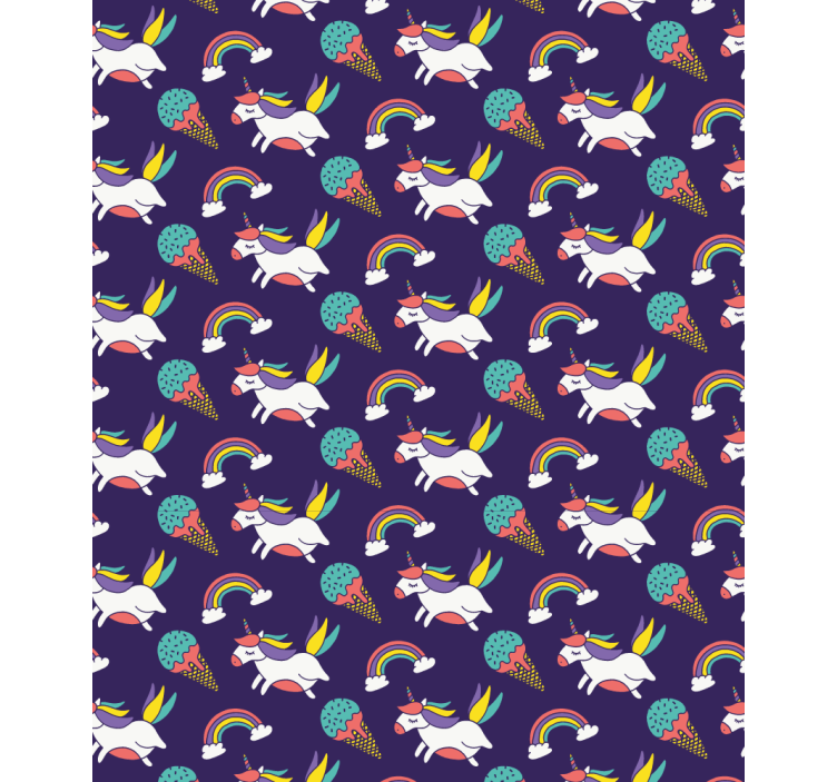 Store enfants motif de licorne - TenStickers