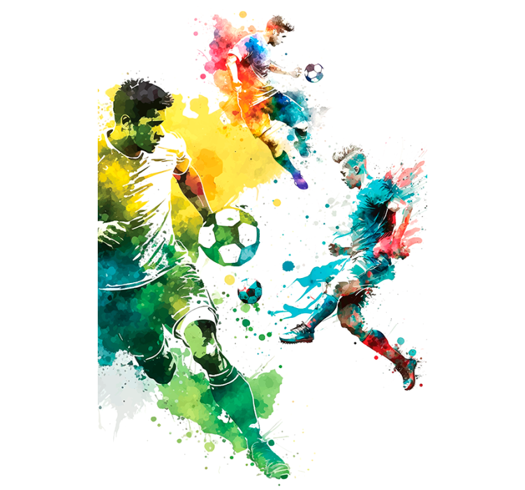 Store enrouleur football le sport en action - TenStickers