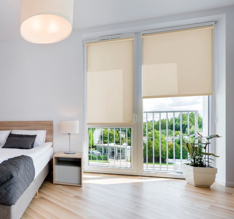 Stores pièces Beige translucide - TenStickers