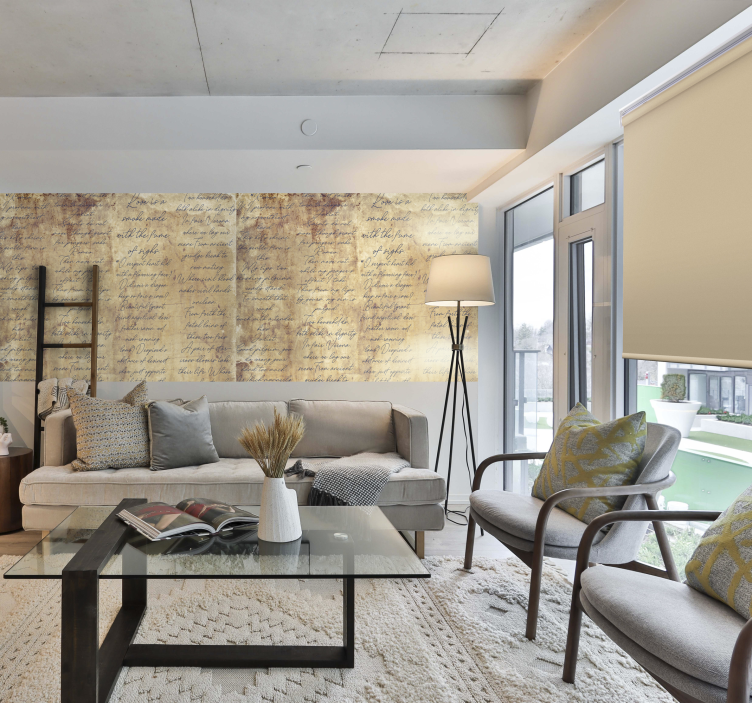 Stores pièces Occultant beige - TenStickers