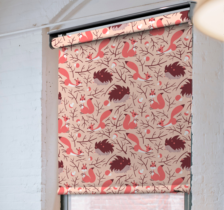 Store enrouleur animaux motif de la faune - TenStickers