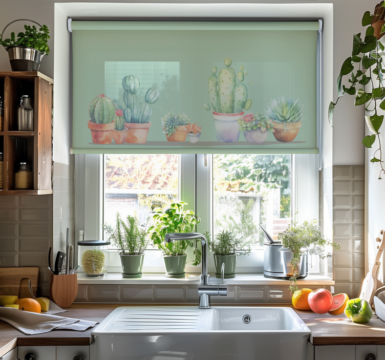 Store cactus style minimaliste - TenStickers