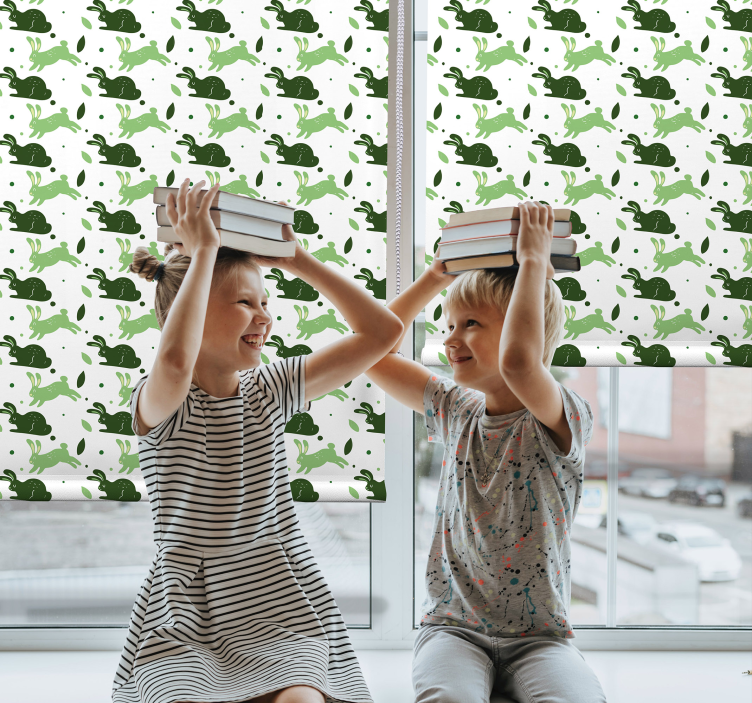 Store enrouleur animaux motif de dinosaure ludique - TenStickers