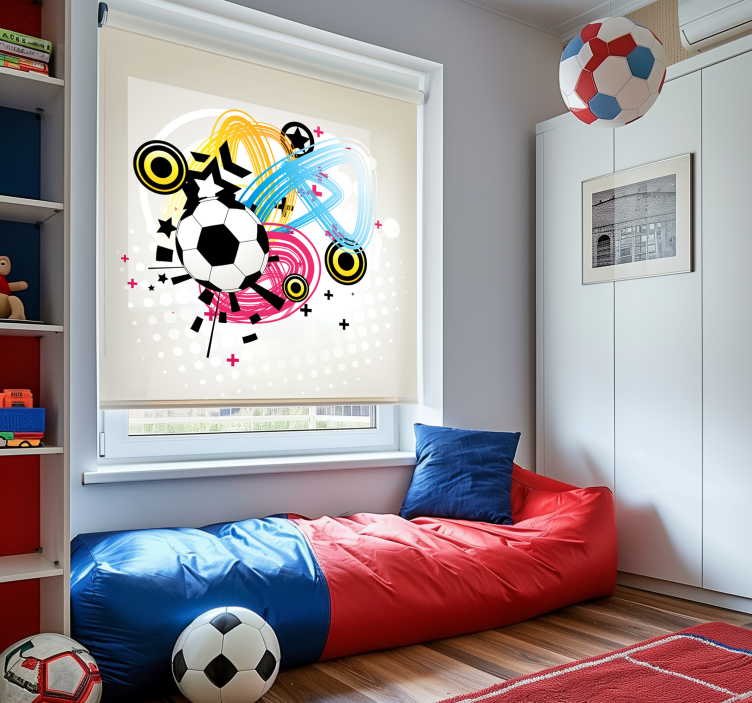 Store enrouleur football la passion en mouvement - TenStickers