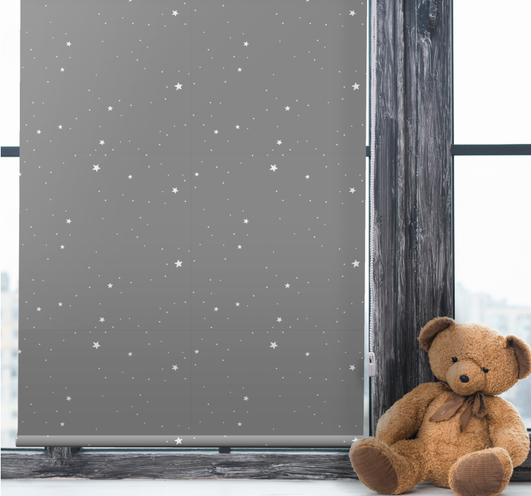 Store enrouleur pour chambre enfant paysage nocturne céleste - TenStickers