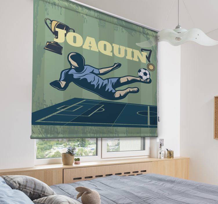 Stores football Football avec nom - TenStickers