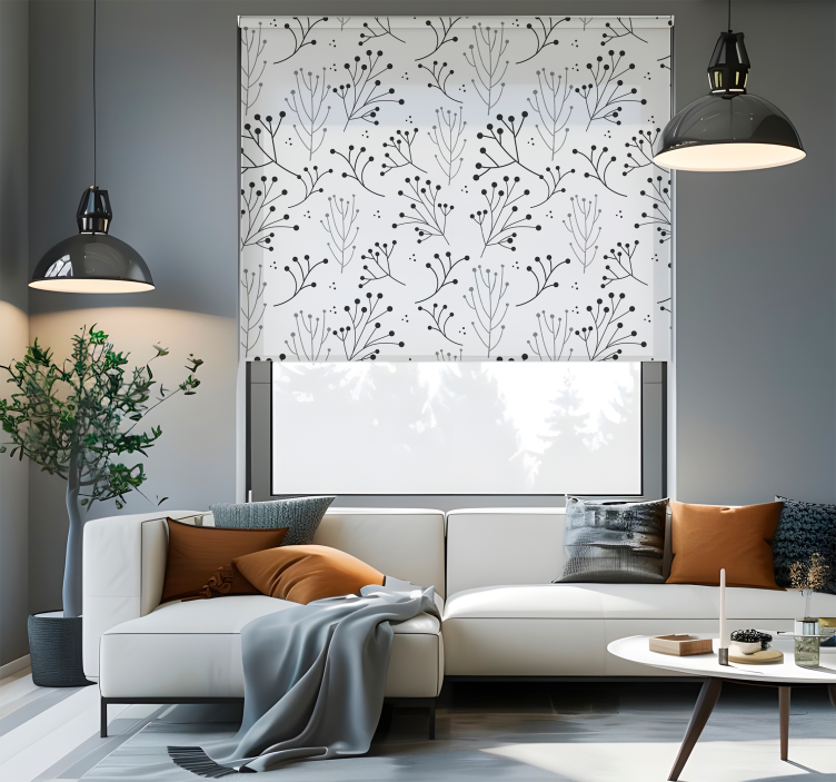 Store moderne floral minimaliste - TenStickers