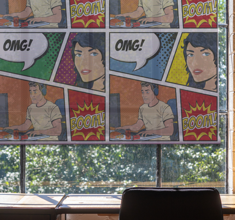 Stores monstres store roulant gamer fun geek - TenStickers