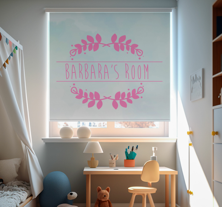 Store enfants chambre à coucher personnalisée - TenStickers