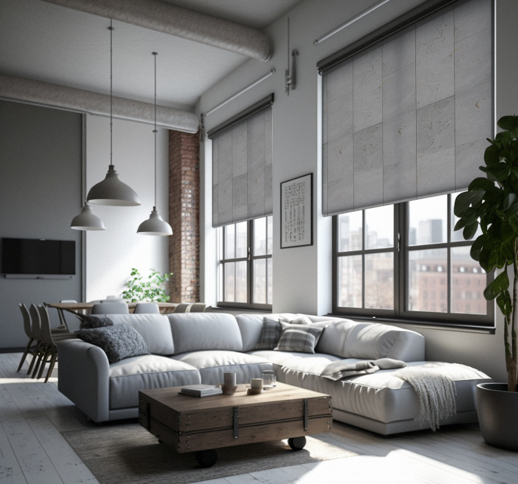 Stores textures et motifs Collage béton - TenStickers