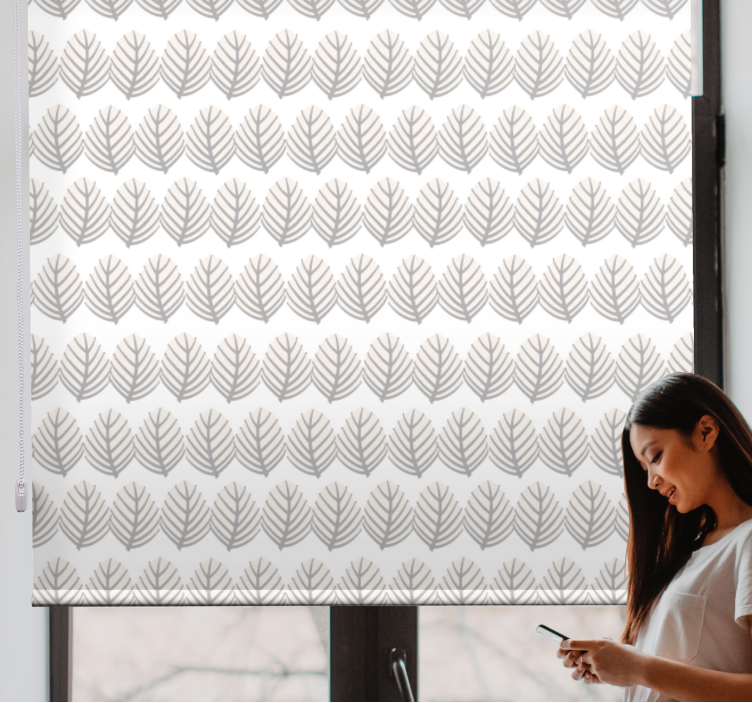 Stores enrouleurs fleurs et plantes feuillage décoratif - TenStickers