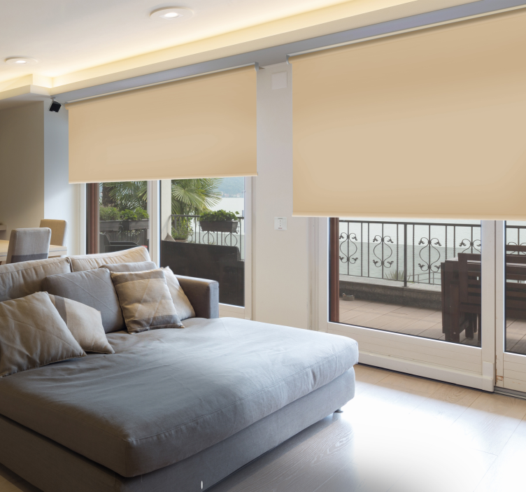 Stores pièces Occultant beige - TenStickers