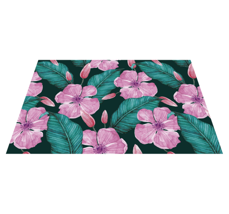 Set de table motif floral tropical - TenStickers