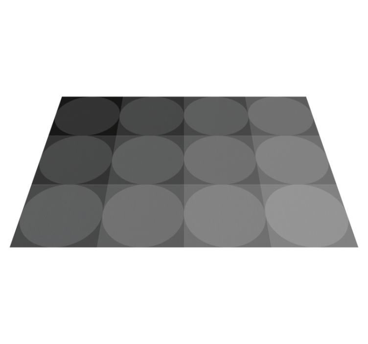 Set de table motif circulaire subtil - TenStickers