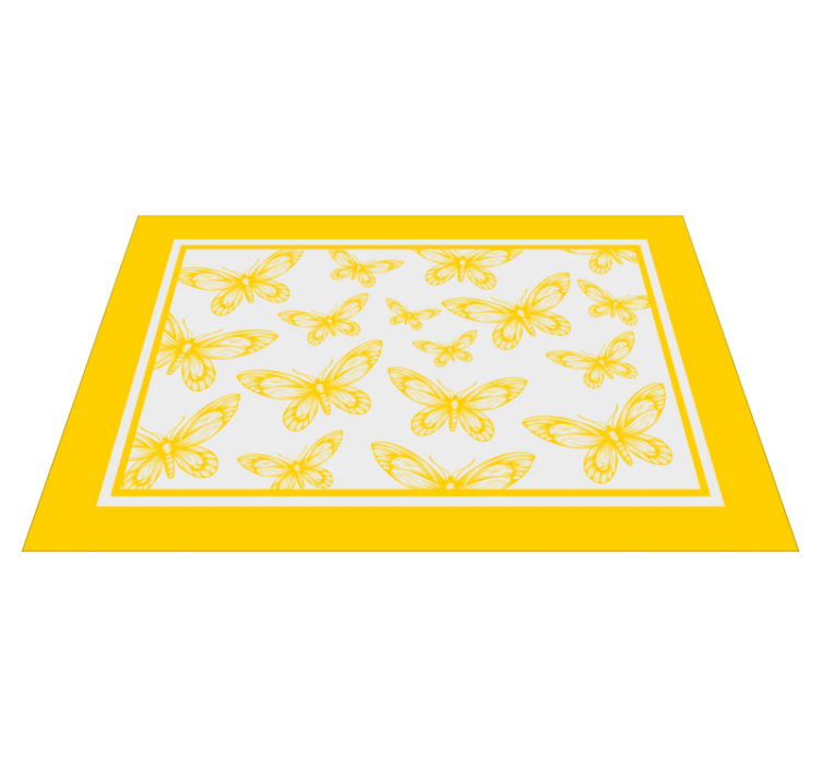 Set de table moderne motif papillon - TenStickers