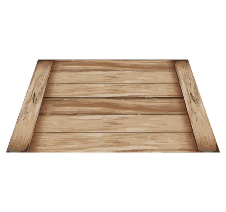 Set de table moderne Palette en bois - TenStickers