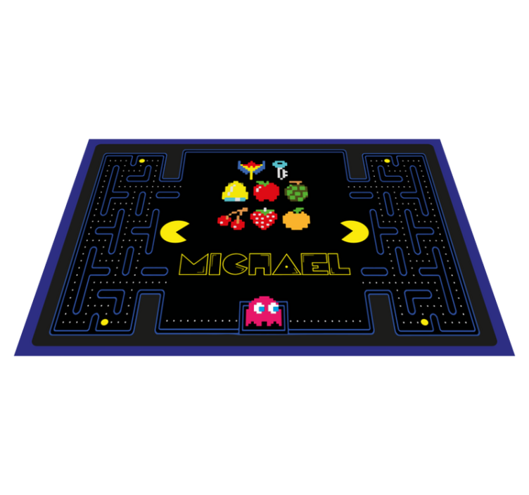 Set de table enfant Jeu pac man - TenStickers