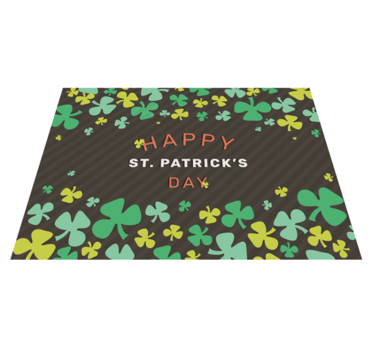 set de table original Joyeuse saint patrick - TenStickers