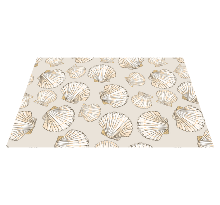 Set de table motif coquillages - TenStickers