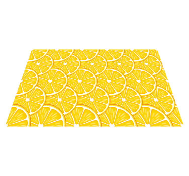 Set de table original motif citron frais - TenStickers