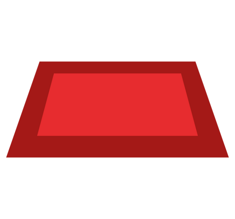 Set de table fond rouge audacieux - TenStickers