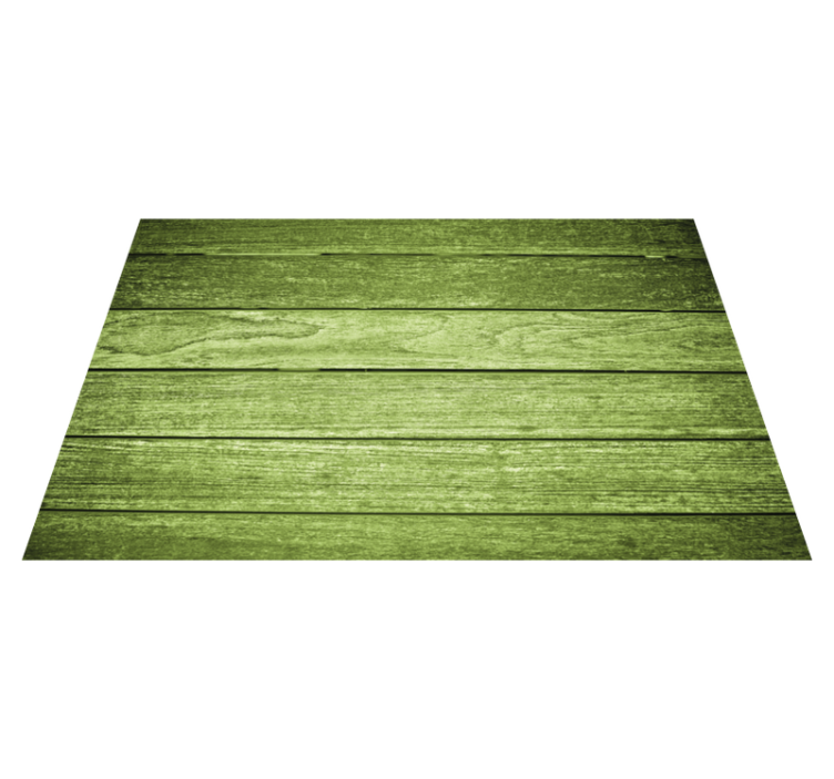 Set de table surface en bois vert - TenStickers