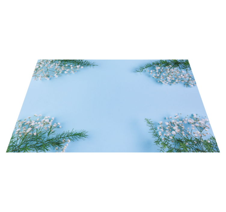 Set de table original accent floral - TenStickers