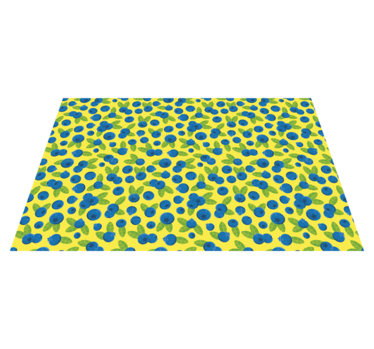 Set de table original motif myrtille coloré - TenStickers