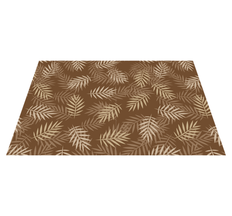 Set de table motif feuilles naturelles - TenStickers