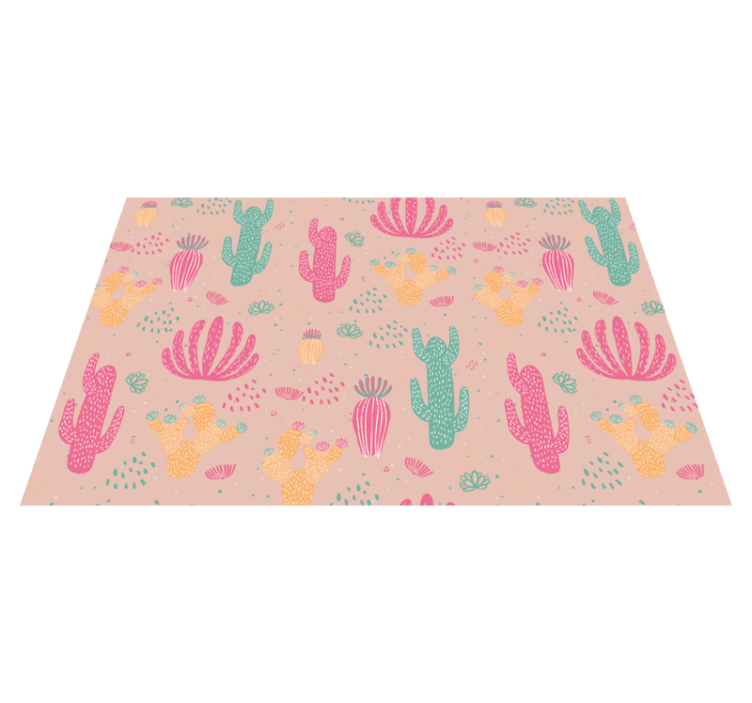 Set de table original motif cactus vibrant - TenStickers