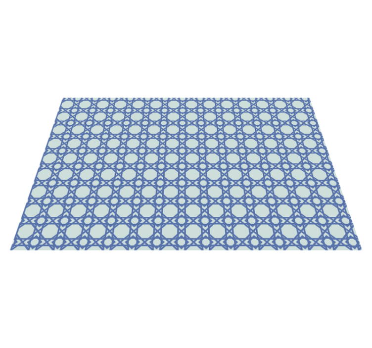 Set de table motif bleu élégant - TenStickers