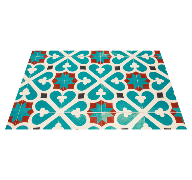 Set de table concept géométrique vivant - TenStickers