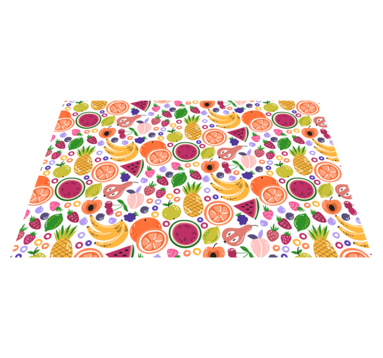 Set de table enfant motif fruits - TenStickers