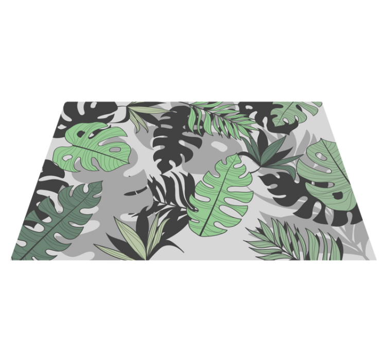 Set de table motif feuilles tropicales - TenStickers