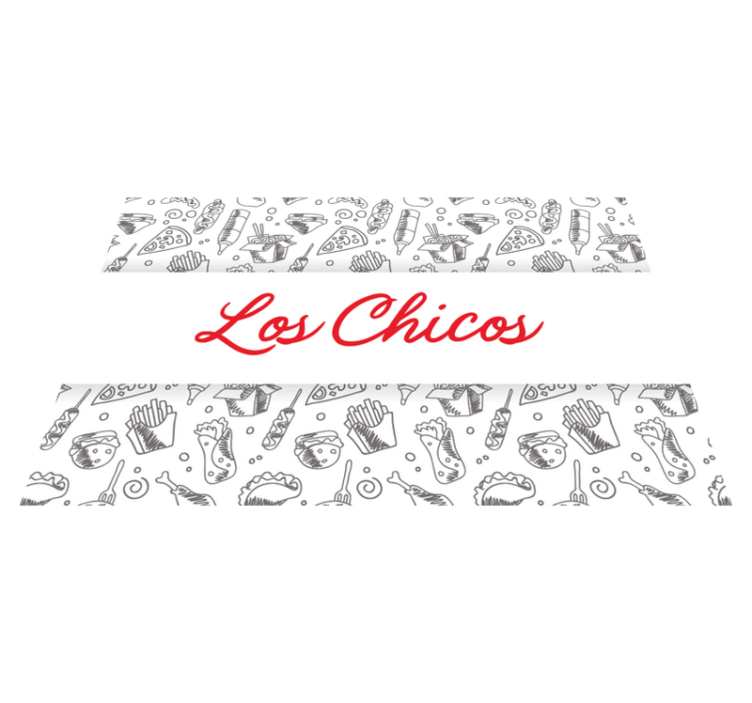 Set de table enfant illustrations de nourriture amusantes - TenStickers