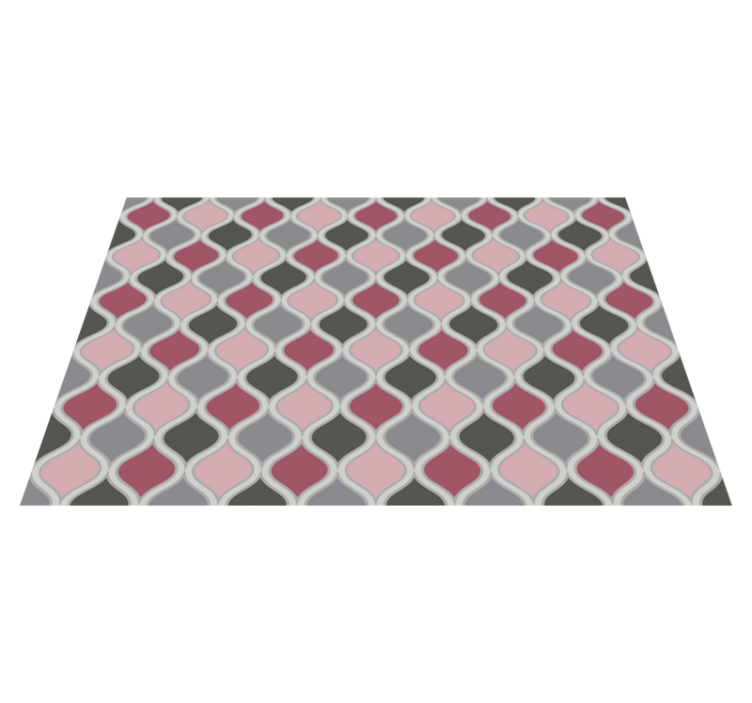 Set de table texture colorée à motifs - TenStickers