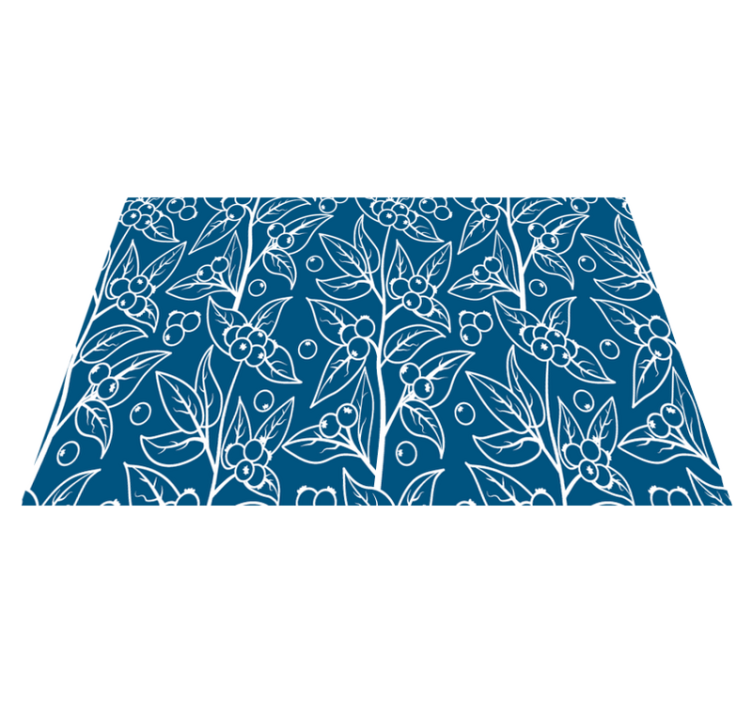 Set de table motif floral délicat - TenStickers