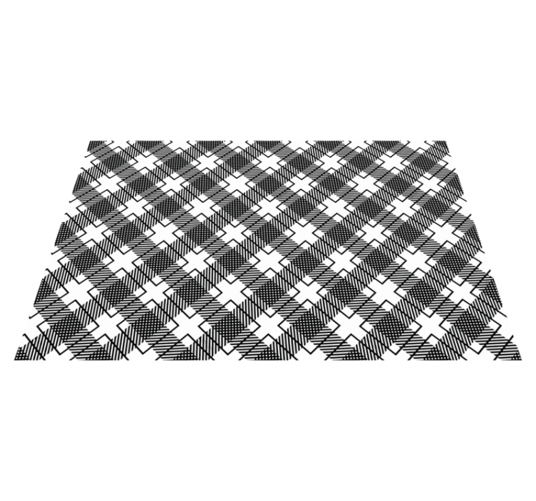 Set de table texture géométrique - TenStickers