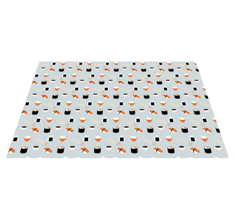 Set de table original motif sushi - TenStickers