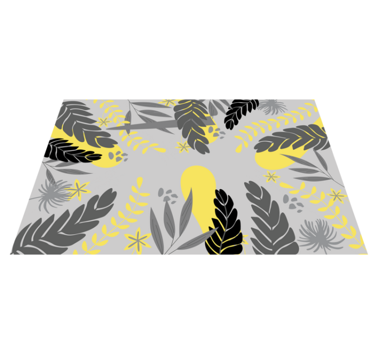 Set de table concept feuille botanique - TenStickers