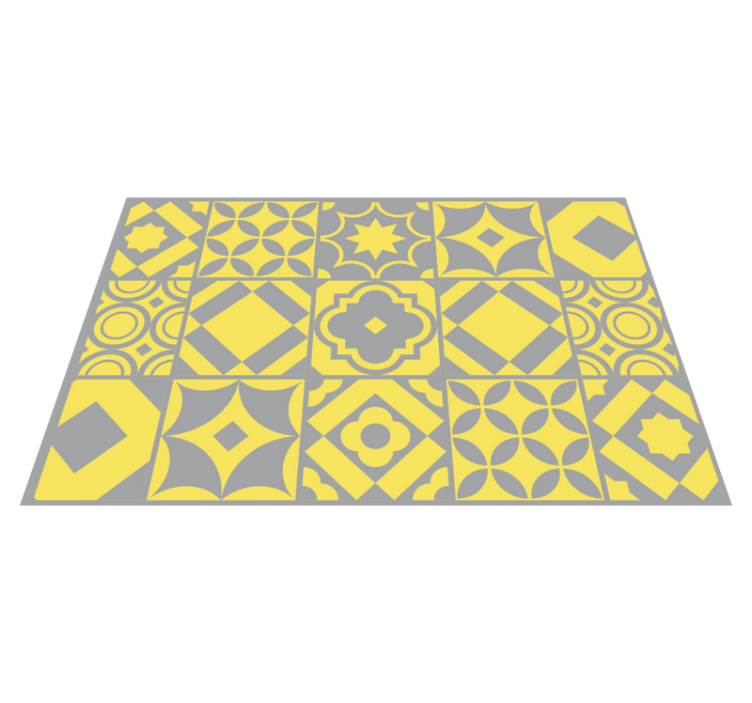 Set de table motif géométrique - TenStickers