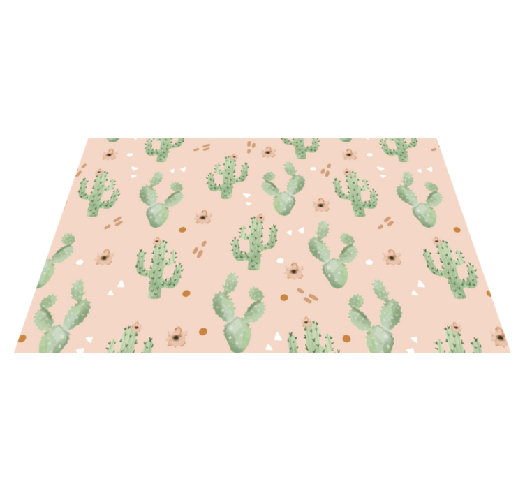 Set de table original motif cactus - TenStickers