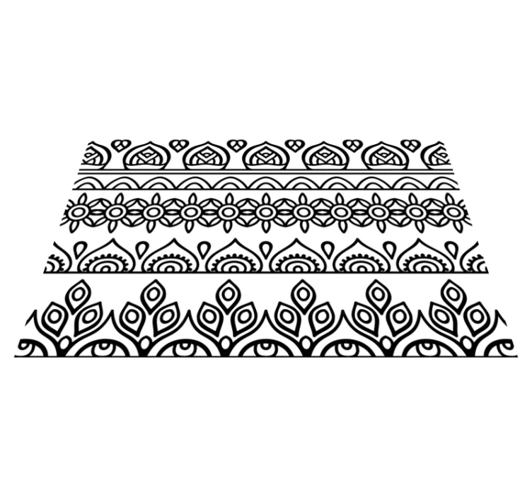 Set de table motif imprimé botanique - TenStickers
