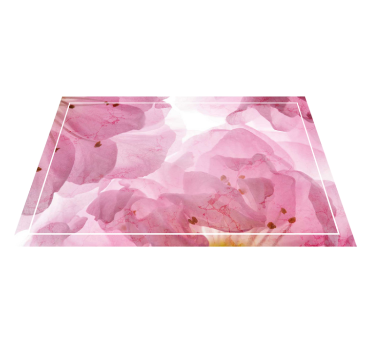Set de table élégant motif floral doux - TenStickers