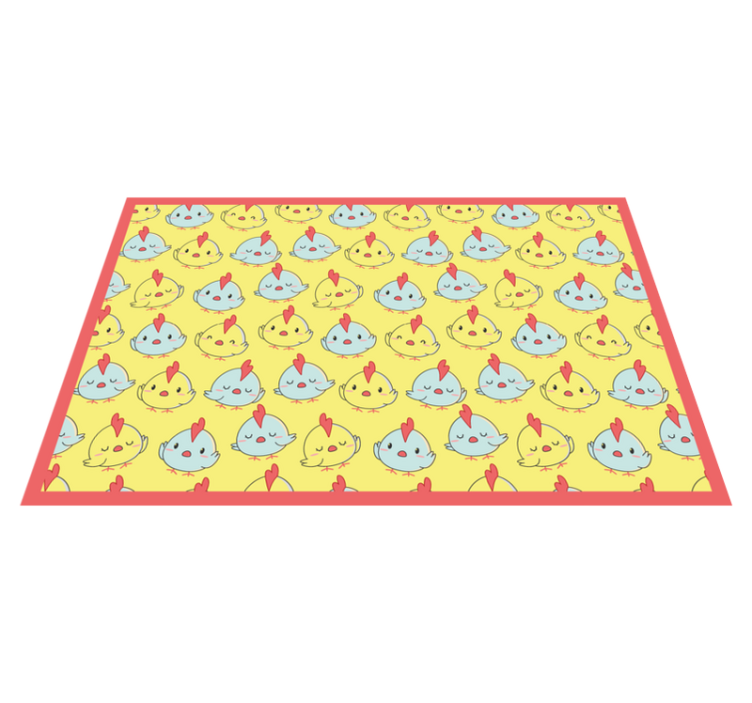 Set de table enfant motif poussin mignon - TenStickers