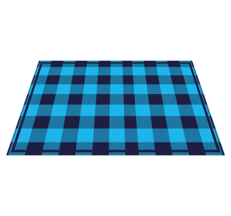 Set de table à motif carreaux - TenStickers