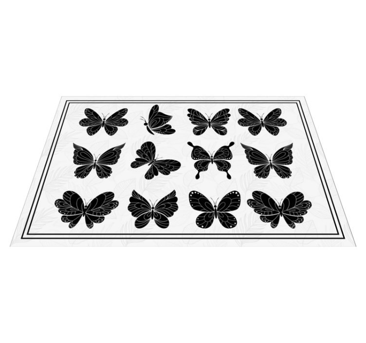 Set de table original collection motif papillon - TenStickers