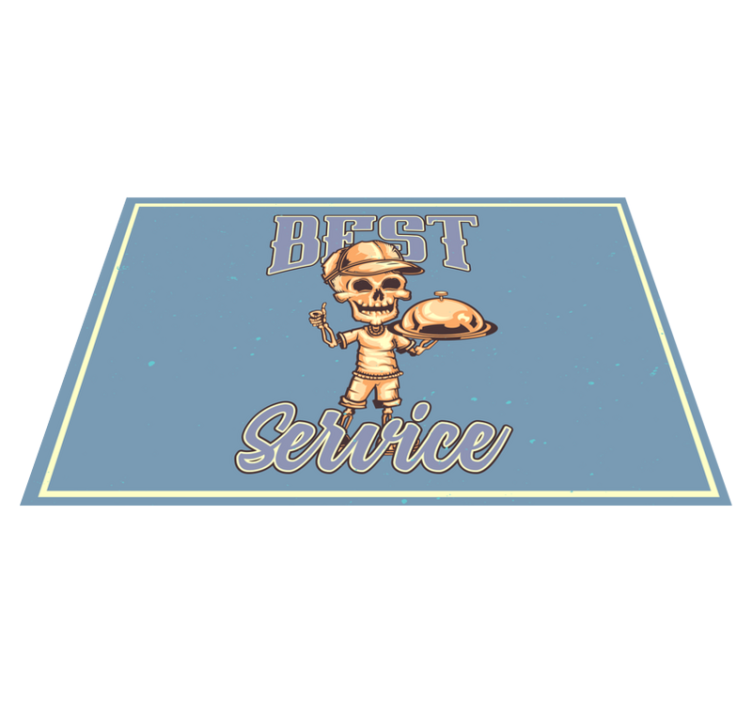 Set de table original serveur squelette - TenStickers