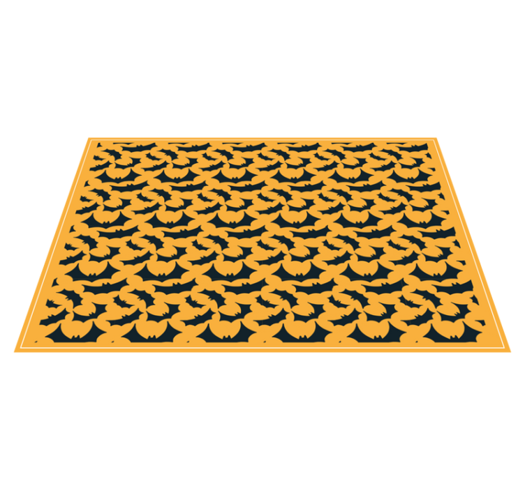 Set de table halloween motif chauve-souris - TenStickers