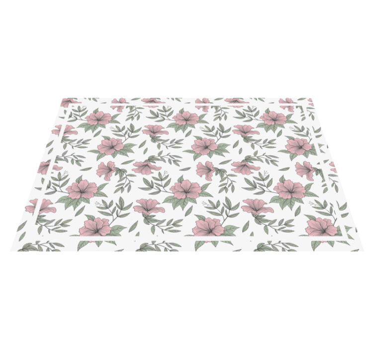 Set de table original composition florale - TenStickers